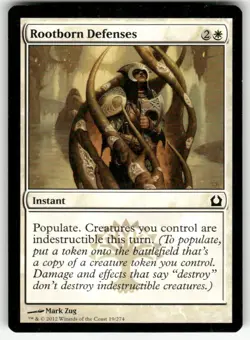 ROOTBORN DEFENSES #19 (COMMON) MTG RETURN TO RAVNICA - Image 1