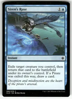 SIREN'S RUSE #80 (COMMON) MTG IXALAN - Image 1