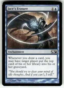 JACE'S ERASURE #59 (COMMON) MTG MAGIC 2011 (M11) - Image 1