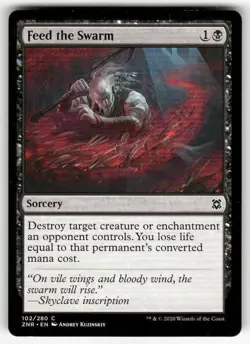 FEED THE SWARM #102 (COMMON) MTG ZENDIKAR RISING - Image 1