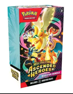 Pokemon TCG: Mega Evolution Ascended Heroes Booster Bundle Brand New & Sealed - Image 1