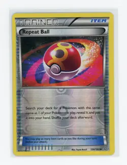 Pokemon TCG - Repeat Ball 136/160 - Primal Clash - Reverse Holo - Image 1