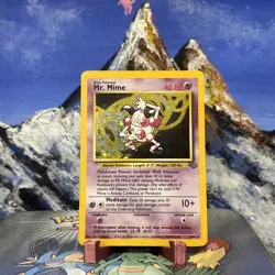 Mr. Mime - 6/64 Pokemon Jungle - Holo Unlimited WOTC MP ✨ - Image 1