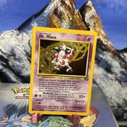 Mr. Mime - 6/64 Pokemon Jungle - Holo Unlimited WOTC MP ✨ - Image 2