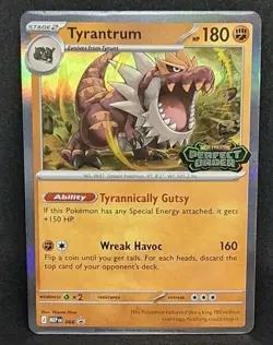 ME3 Perfect Order: Tyrantrum MEP 066 (Black Star Promo) - Image 1