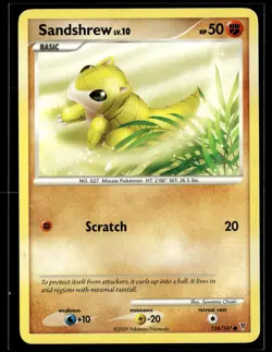 Sandshrew 124/147 Supreme Victors Common Pokemon - Image 1