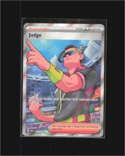 Judge 222/182 Ultra Rare Destined Rivals Pokemon Near Mint - Image 1