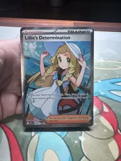 Pokemon TCG Lillie's Determination 169/132 ME01 Ultra Rare Full Art Holo - Image 2