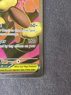 Pokemon Mega Lopunny EX Phantasmal Flames #115/094 Ultra Rare Full Art Holo NM - Image 5