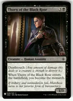 THORN OF THE BLACK ROSE #48 (COMMON) MTG THE LIST REPRINTS - Image 1