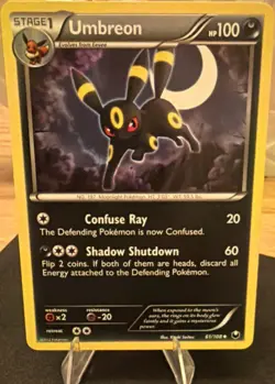 The Pokemon Company Umbreon 61/108 Dark Explorers Regular Uncommon 100 HP TCG EN - Image 1