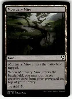 MORTUARY MIRE #266 (COMMON) MTG COMMANDER 2018 - Image 1
