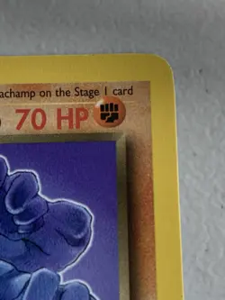 2000 Pokemon Team Rocket DARK MACHAMP #27/82 Non-Holo RARE Unlimited LP!! - Image 2