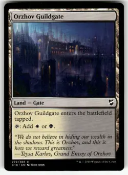 ORZHOV GUILDGATE #272 (COMMON) MTG COMMANDER 2018 - Image 1