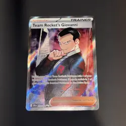 Team Rocket's Giovanni 225/182 SV10: Destined Rivals NM Pokemon - Image 1