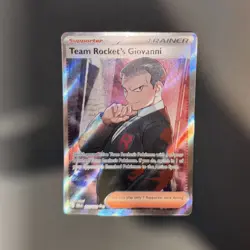 Team Rocket's Giovanni 225/182 SV10: Destined Rivals NM Pokemon - Image 2