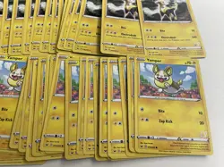 Pokemon TCG Battle Academy Yamper Boltund Zeraora Pikachu Stamped 60x - Image 2