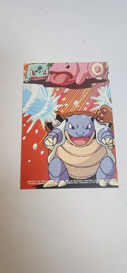 2000 Topps Pokemon TV Animation SERIES 2 Stick Ons Nidoking 2 of 10 - Image 2