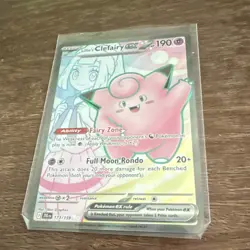 Pokemon Lillie's Clefairy ex 173/159 Journey Together Holo Ultra Rare 190 HP - Image 1