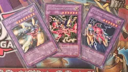 Yu-Gi-Oh! TCG 3x YZ-Tank Dragon, XY/XYZ-Dragon Cannon Rare - Image 1