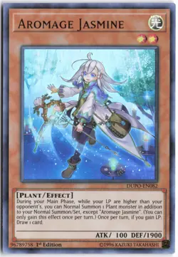 Yugioh - Aromage Jasmine DUPO-EN082 1st Edition - Duel Power - Image 1