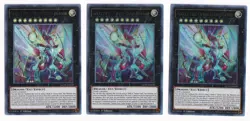 YUGIOH GALAXY EYES CIPHER BLADE DRAGON GFTP-EN059 1ST ULTRA X3 (NM) - Image 1