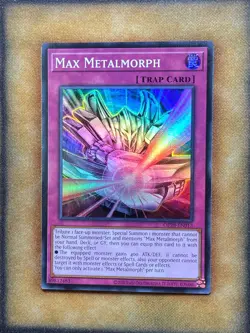 Yugioh Max Metalmorph OP28-EN012 Super Rare NM - Image 1