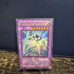 Yugioh - Elemental Hero Glow Neos STON-EN036 Ultra Rare 1st Edition LP - Image 1