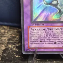 Yugioh - Elemental Hero Glow Neos STON-EN036 Ultra Rare 1st Edition LP - Image 5