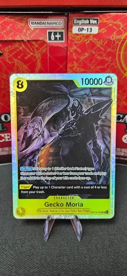 One Piece TCG: Gecko Moira OP-14-104 SR English - Image 1