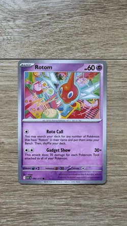 Pokemon Rotom 092/217 - ME: Ascended Heroes Common Regular Regular Card NM - Image 1