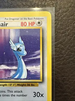 Pokemon TCG Dragonair Base Set 18/102 Regular Rare Card - Image 4
