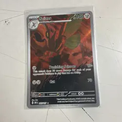 Scizor 205/197 Obsidian Flames Illustration Rare Pokemon TCG Card NM - Image 1