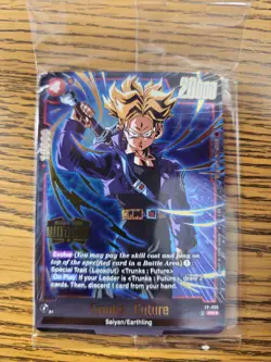 Dragon Ball Tcg Winner Card Trunks: Future Holo Foil FP-068 - Image 1