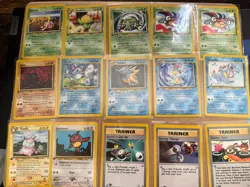 Pokemon 1st Edition Neo Genesis 15 Card Lot Set Builder W/Trainers NM LP - Image 1
