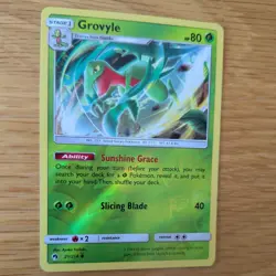GROVYLE 21/214 POKEMON CARD (LOST THUNDER SET) REVERSE HOLO - Image 3