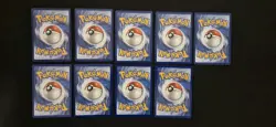 Pokemon Perfect Order Illustration Rare lot of 9 cards Clefairy IR English NM - Image 2