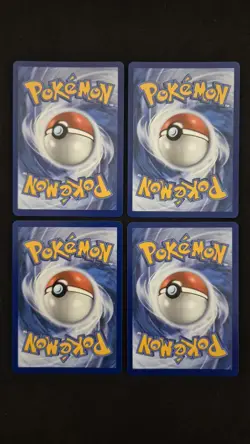 Pokemon Tcg IR Cards Illustration Rare Lot Of 4 Perfect Order Nm English - Image 2