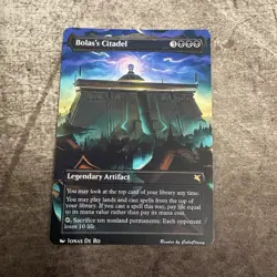 Bolas's Citadel - Custom Art MTG Magic The Gathering Playtest Card - Image 1