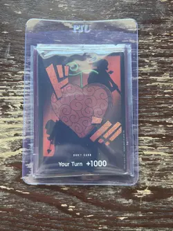 One Piece DF03 Devil Fruit Collection Vol 3 Sealed Promo Don Card & Sleeves Only - Image 2