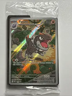 Tyrunt 070 Promo Card SEALED Prefect Order Etb Promo Full Art - Image 1