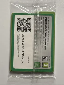 Tyrunt 070 Promo Card SEALED Prefect Order Etb Promo Full Art - Image 2