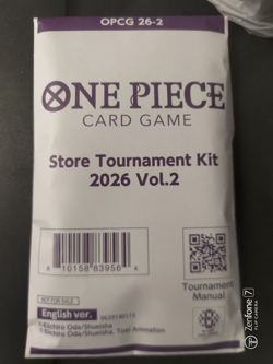 ONE PIECE Card Game - OPCG 26-2 Store Tournamnt Kit 2026 Vol. 2 - SEALED - Image 1