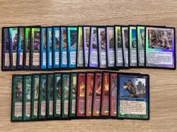 LOT of 34 Unique Foil Judgement (2002) MTG Cards - All NM - Mix C/U English - Image 1