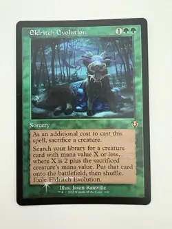 Eldritch Evolution Foil Retro Frame MTG Magic the Gathering Card NM Mint INR - Image 1