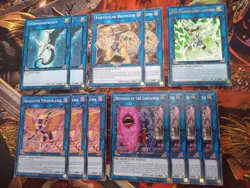 Yugioh - Extra Deck Monsters Lot - Link Fusion XYZ Synchro - 300 Cards - LP - Image 3
