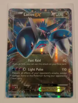 LATIOS EX XY72 XY Black Star Promos Pokemon card - Promo LP - Image 1