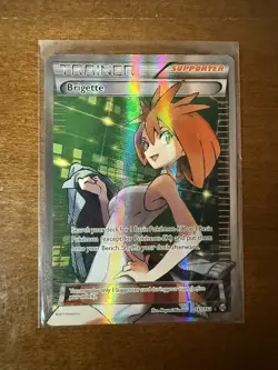 Pokemon Card - Brigette (Full Art) - XY - BREAKthrough 161/162 - Image 1