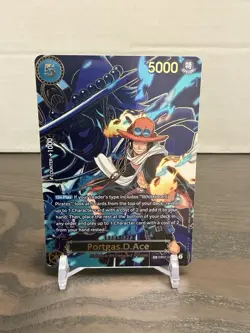 Portgas D Ace EB02-028 SP Special Alt Art One Piece Card NM - Image 1