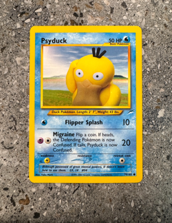 Pokemon TCG Cards Psyduck 79/105 Neo Destiny NM - Image 1